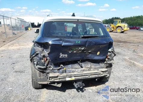 2020 Hyundai Venue Denim из США, поврежденный, VIN KMHRC8A34LU026907